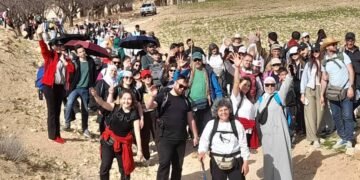 كرنفال الأزهار في وادي النعيم… مسارات في عيد الجلاء ..قلب جبعدين وروح القلمون 17-4-2026